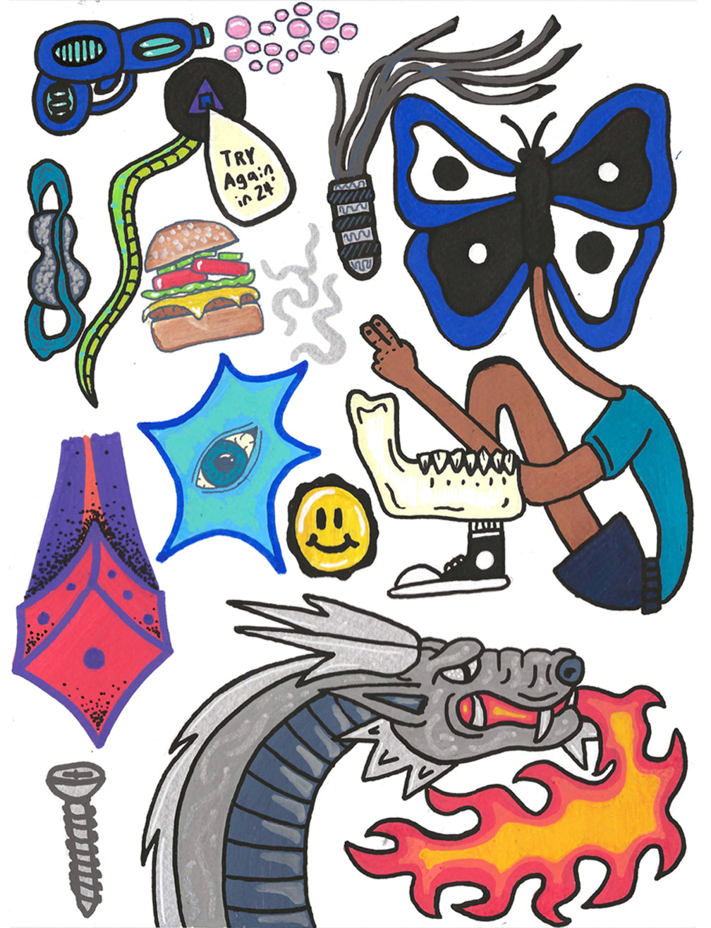 Butterfly Boy Meets The Silver Dragon