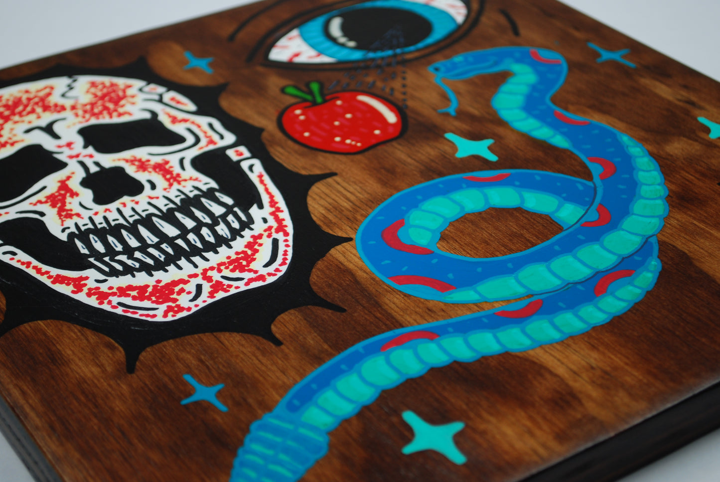 "A Representation of What Love Can Do" Wood Painting