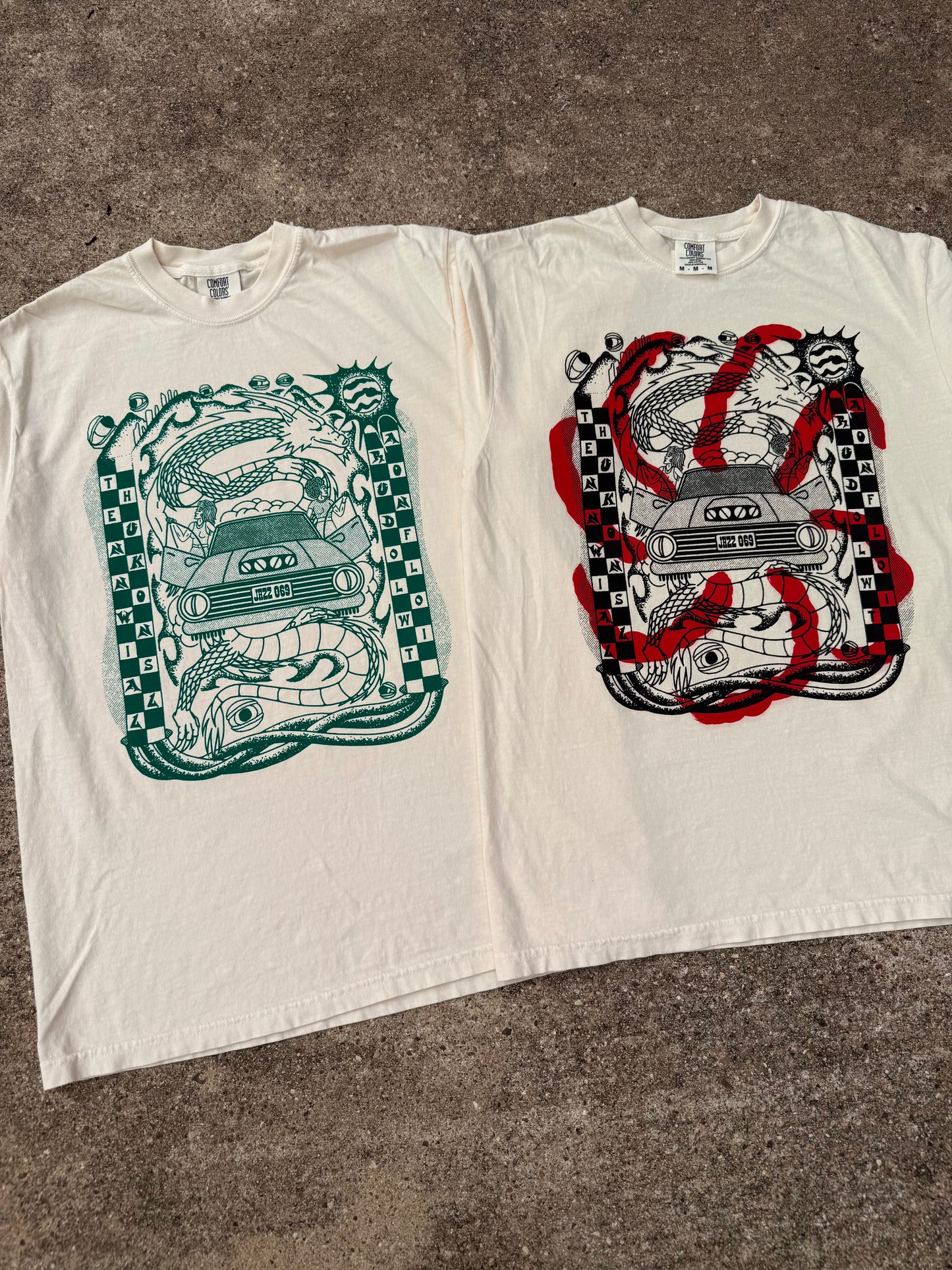 "Unknown" Tee (Green Ink)