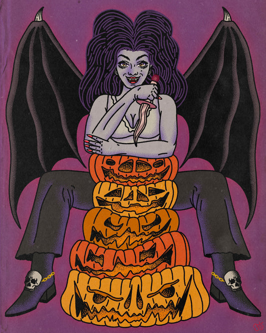 "Vampira" 12x15 Print
