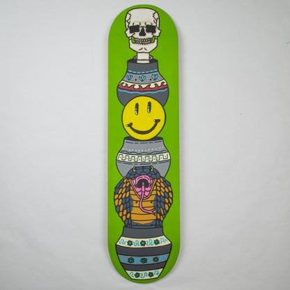 "3 Vases" Painted Deck