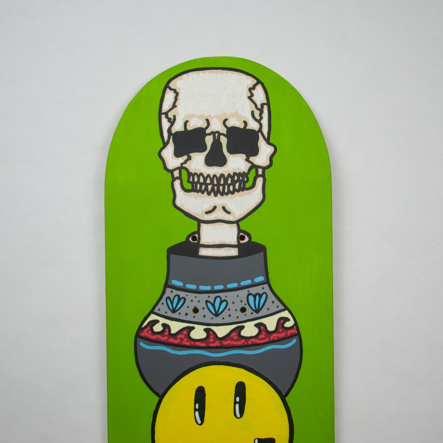 "3 Vases" Painted Deck
