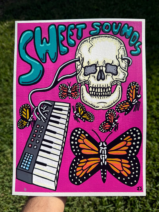 “Sweet Sounds” Painting