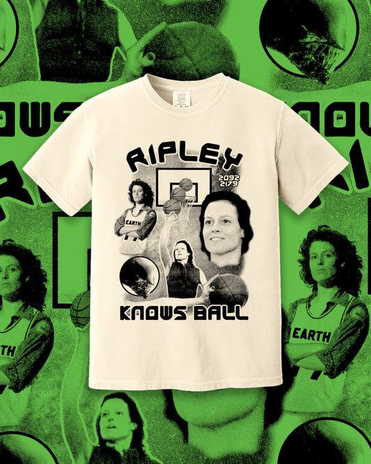 "Ripley Knows Ball" Tee (Pre-Order)