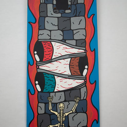 "The Castle" Painted Deck