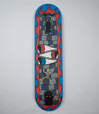 "The Castle" Painted Deck