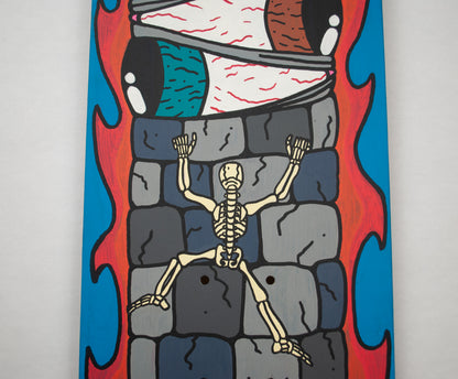 "The Castle" Painted Deck