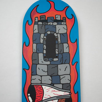 "The Castle" Painted Deck