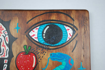 "A Representation of What Love Can Do" Wood Painting