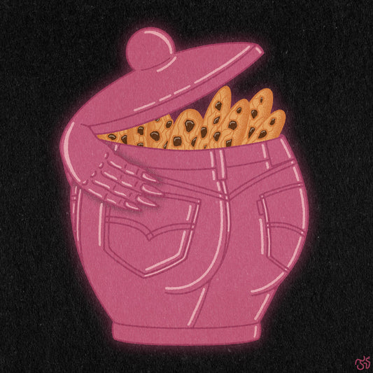 "Cookie Jar" 12x12 Print