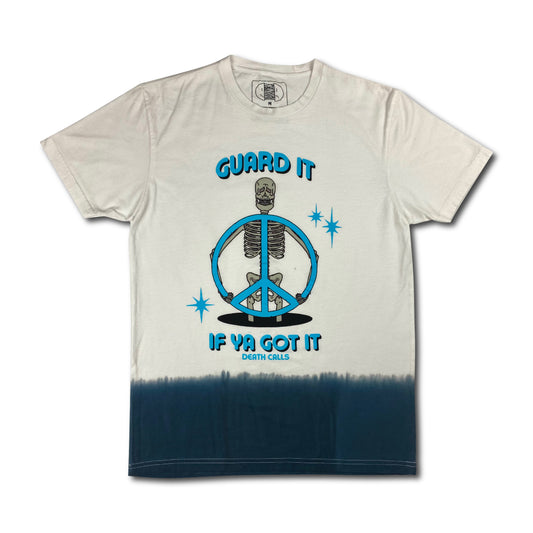 Guard Your Peace Tee - Dip Dyed