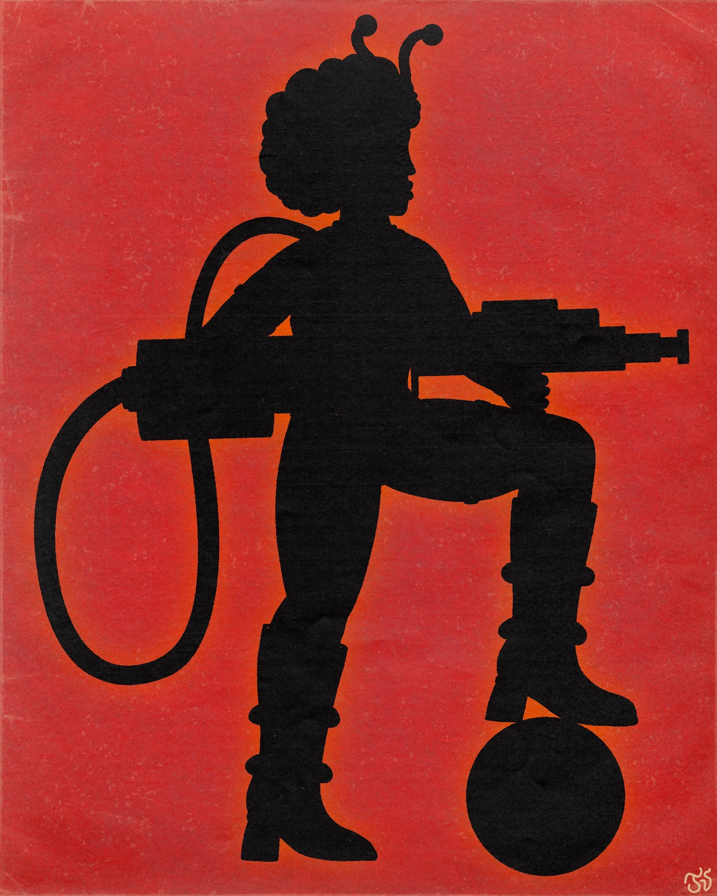 "Silhouette" 12x15 Print