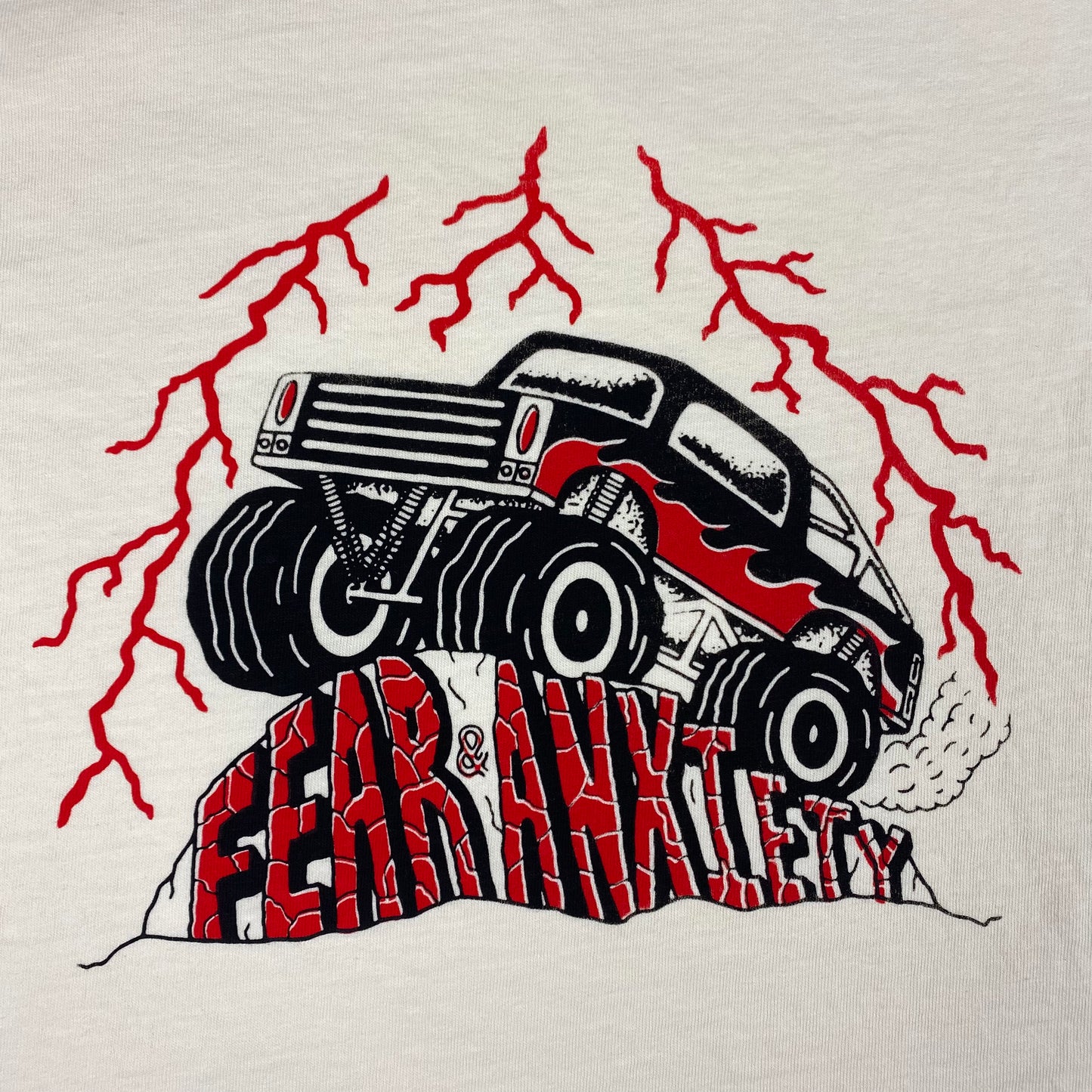 "Fear & Anxiety Monster Truck" Tee