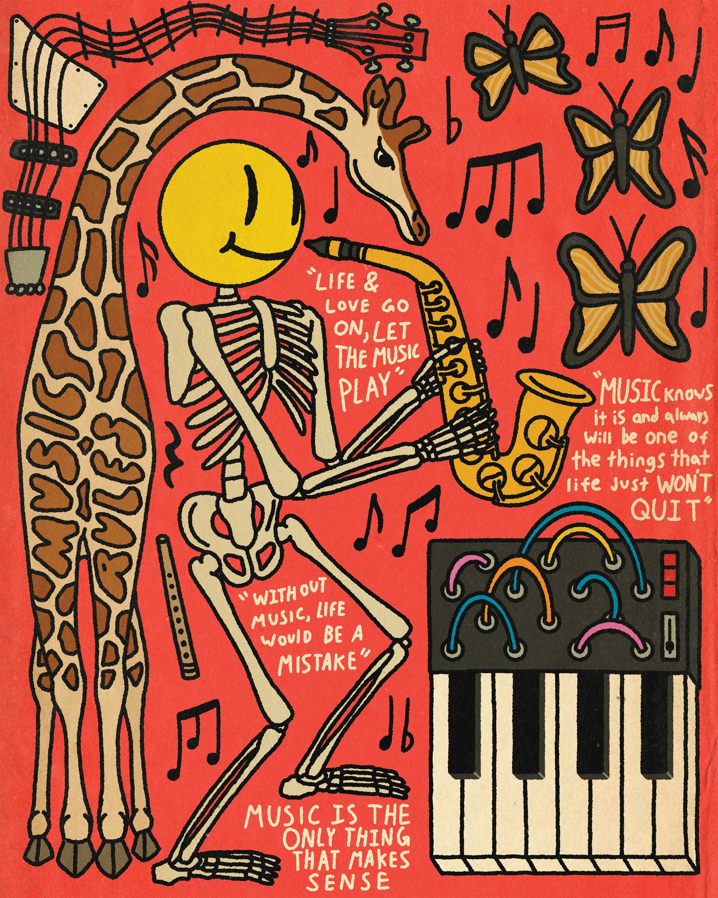 "Music Rules" Print