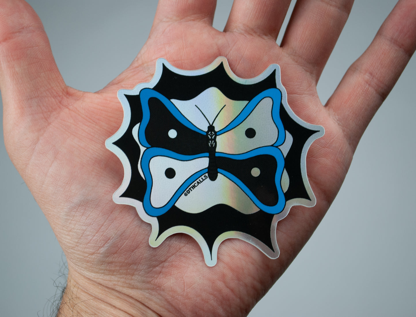 "Ying Yang Butterfly" Sticker