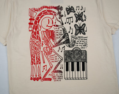 "Music Rules" Split Tee
