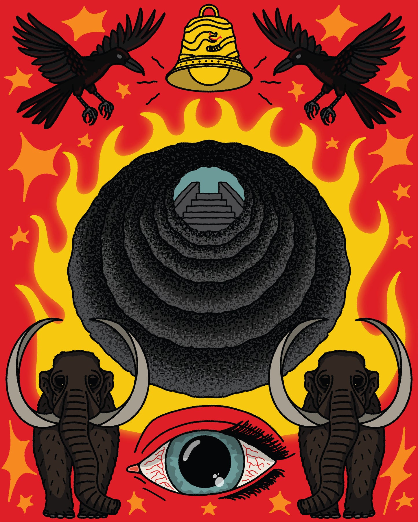 "Tunnel of Death" Print