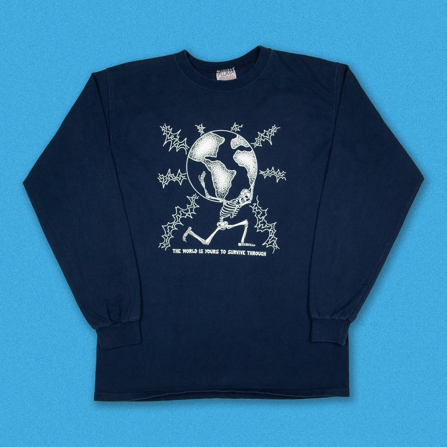 “World Is Yours” Vintage Longsleeve
