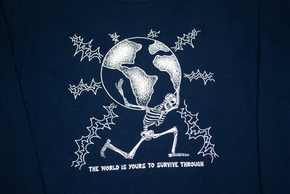 “World Is Yours” Vintage Longsleeve