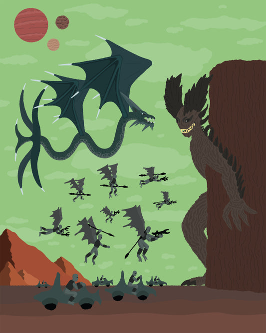 "WAR" Print