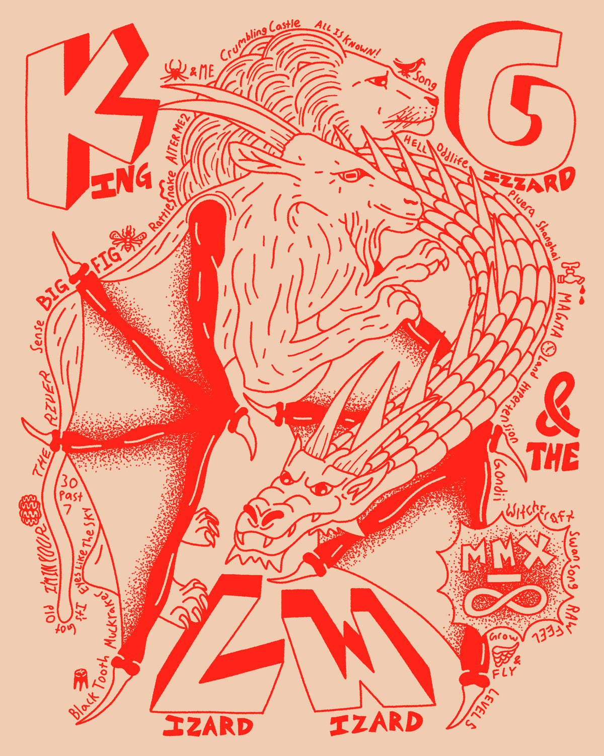 "KGLW Chimera" Tee