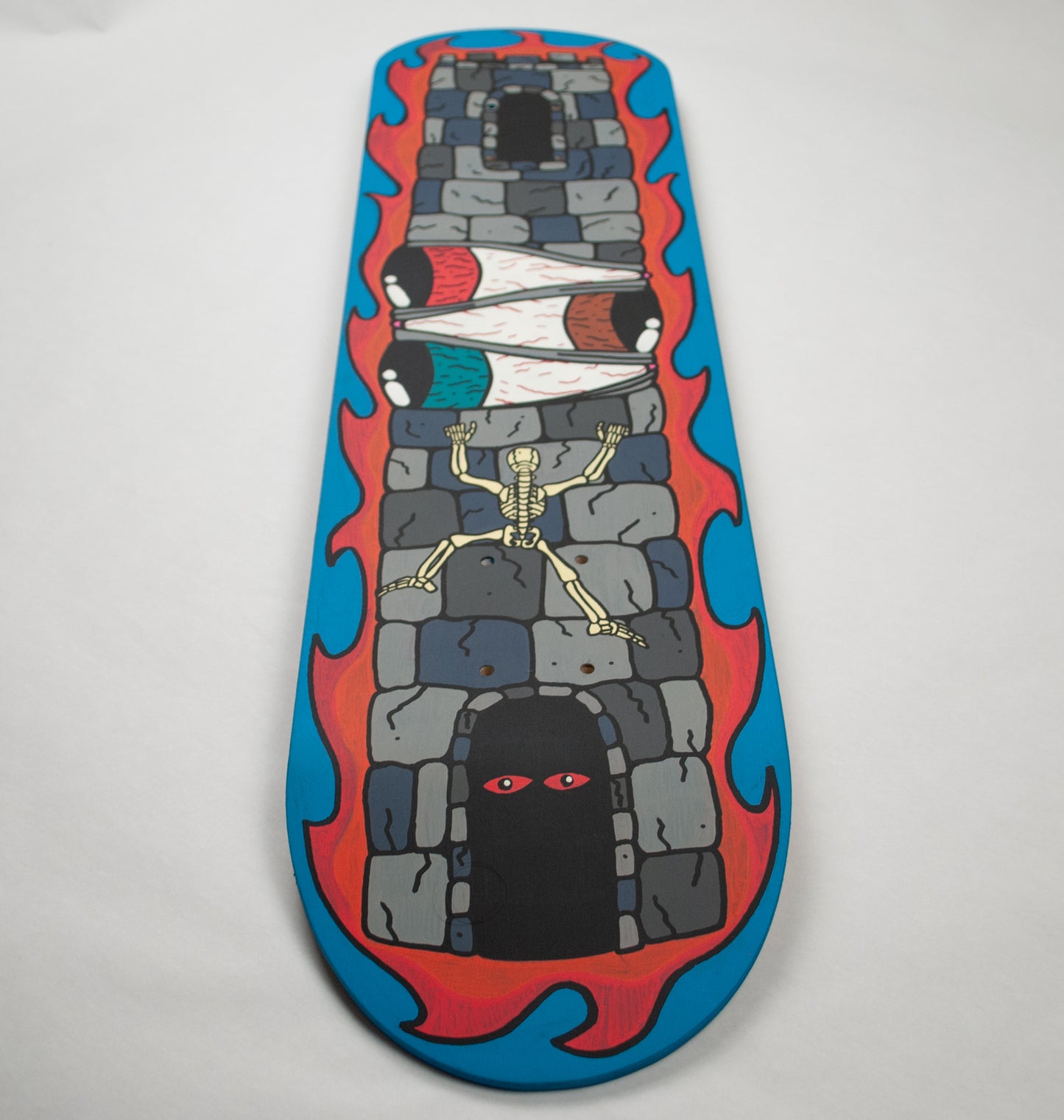 "The Castle" Painted Deck