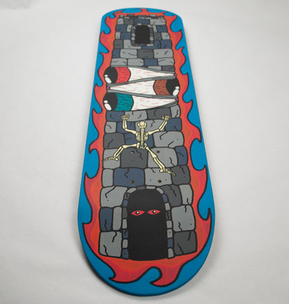 "The Castle" Painted Deck